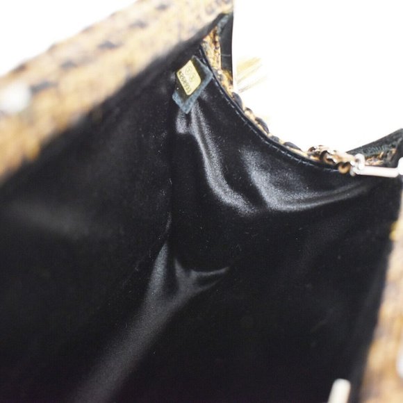 Authenticity Guarantee CHANEL CC Logo 2Way Chain Shoulder Clutch Bag - Picture 7 of 16